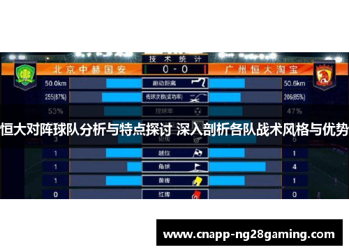 恒大对阵球队分析与特点探讨 深入剖析各队战术风格与优势