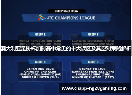 澳大利亚足协杯加时赛中常见的十大误区及其应对策略解析 澳大利亚足协杯加时赛中常见的十大误区及其应对策略解析